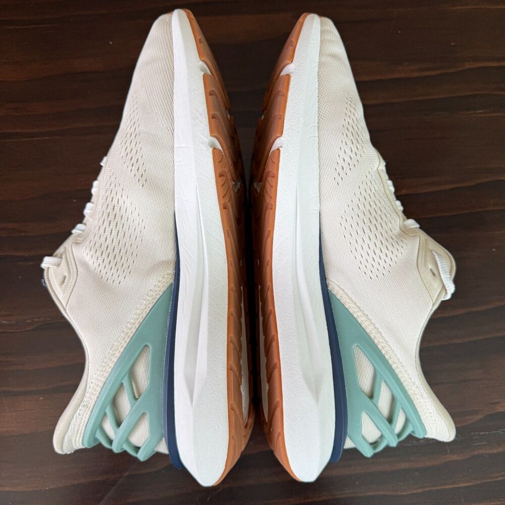 Size 13 - Kizik Men’s Athens 2 Whitecap Off white High Midsole Cage Tech - Picture 5 of 10
